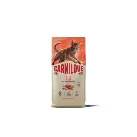 CARNILOVE TRUE FRESH Cat Dry Beef Adult Cat | AKVANAMAI