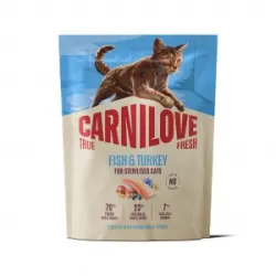 CARNILOVE TRUE FRESH Cat Dry Fish&Turkey Adult Cat | AKVANAMAI