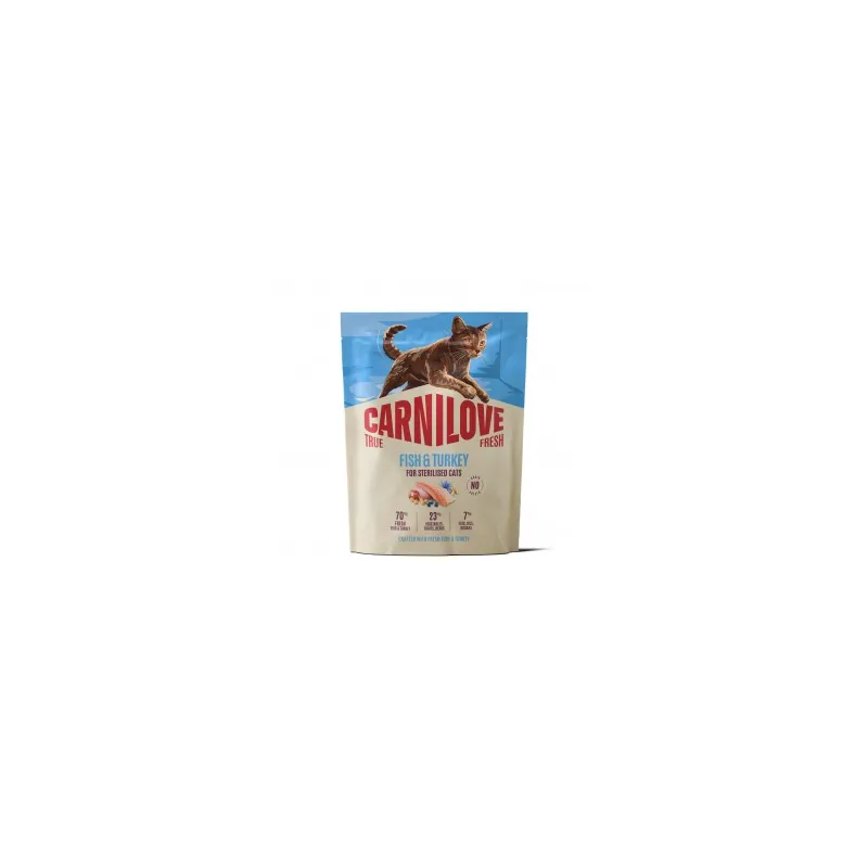 CARNILOVE TRUE FRESH Cat Dry Fish&Turkey Adult Cat | AKVANAMAI