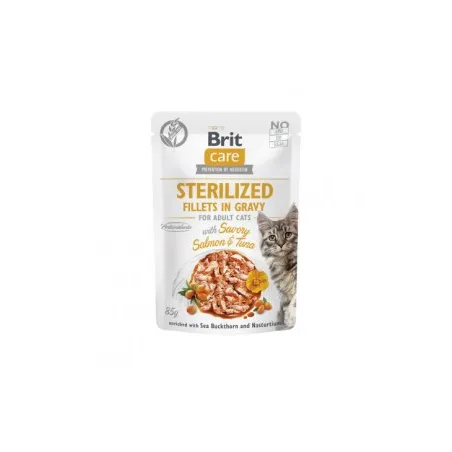 Brit Care Cat Sterilized Fillets in Gravy with | AKVANAMAI