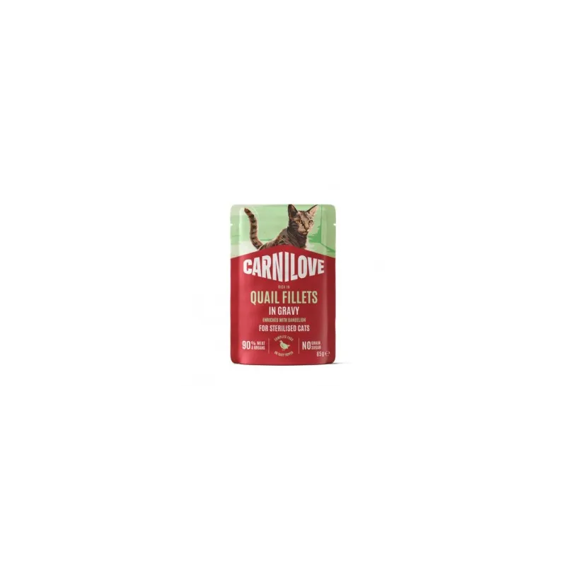 CARNILOVE Gravy rich in Quail enriched with | AKVANAMAI