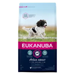 Eukanuba Medium Adult visavertis pašaras su vištiena | AKVANAMAI