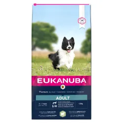 Eukanuba Mini &amp; Medium Adult (ėriena ir ryžiai) | AKVANAMAI