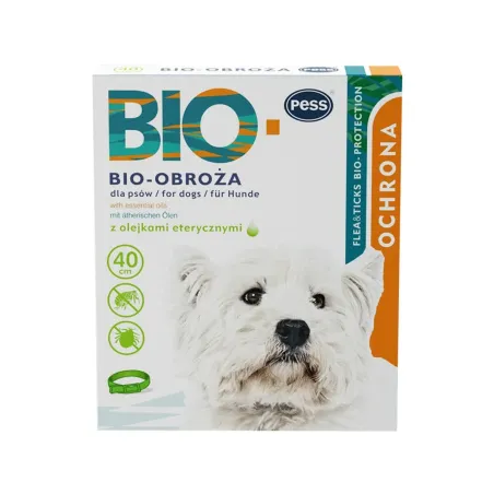 Pess Bio-Protection antkaklis nuo parazitų šunims 40cm
