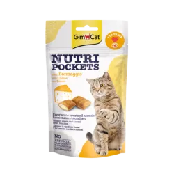 GimCat Nutri Pockets with Cheese &amp; Taurine | AKVANAMAI