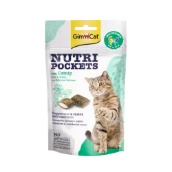 GimCat Nutri Pockets with Catnip &amp; Multivitamin | AKVANAMAI