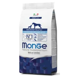 Monge Dry Dog Medium STARTER 1,5 kg | AKVANAMAI