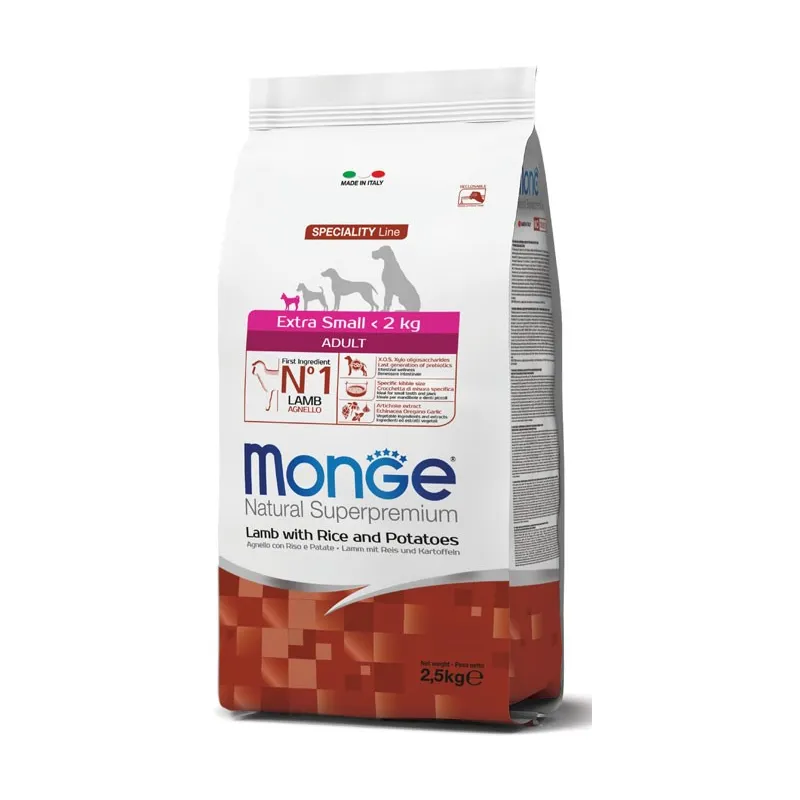 Monge Dry Dog Spec. Line - ypač mažų veislių | AKVANAMAI