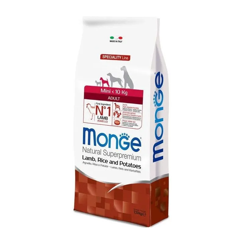 Monge spec. line monoprotein mini adult sausas | AKVANAMAI