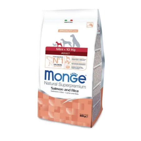 Monge Dry Dog Spec. Line - Mini Adult Salmon &amp; | AKVANAMAI