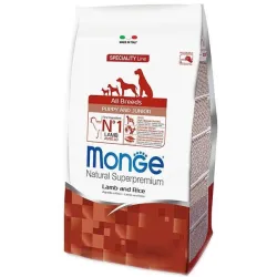 Monge puppy sausas pašaras (ėriena ir ryžiai) 12kg | AKVANAMAI
