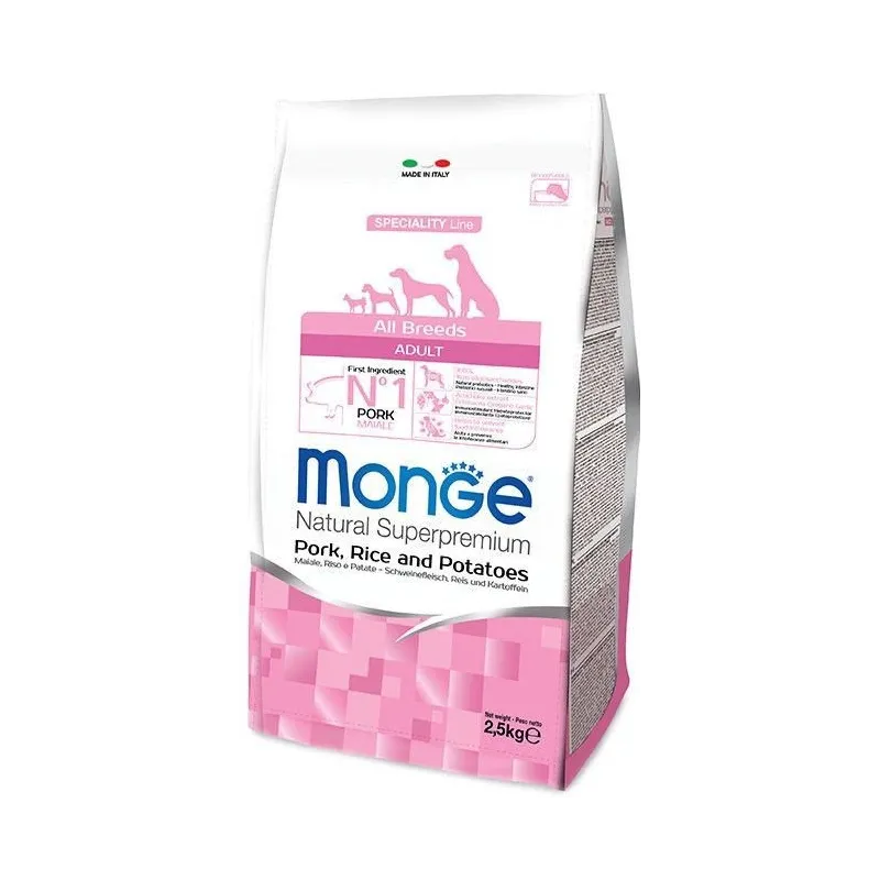 Monge spec. line adult sausas pašaras suaugusiems | AKVANAMAI
