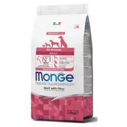 Monge Monoprotein adult sausas pašaras su jautiena | AKVANAMAI