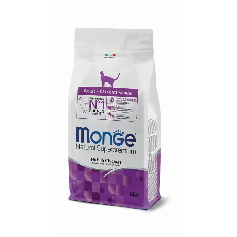 Monge Dry Cat Adult 0,4kg | AKVANAMAI