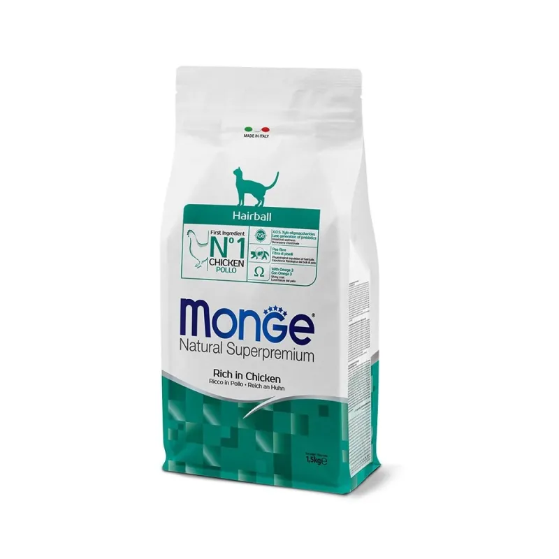Monge Daily Line Hairball super premium pašaras | AKVANAMAI