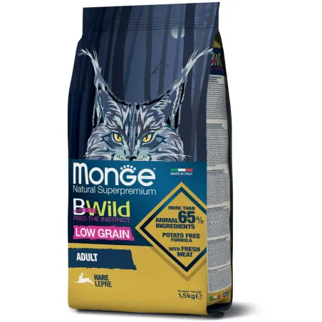 Monge BWild Cat Adult visavertis pašaras katėms su | AKVANAMAI