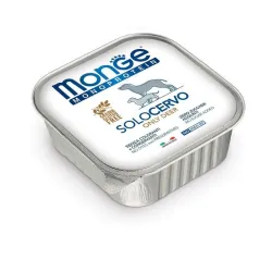 Monge Monoprotein konservai šunims su elniena 150g | AKVANAMAI