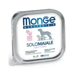 Monge Monoproteico "Solo" - Wet Dog Pate 100% pork | AKVANAMAI
