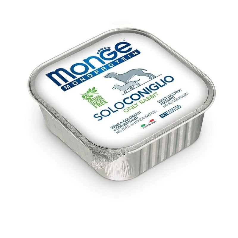 Monge Monoprotein konservai šunims su triušiena 150g | AKVANAMAI
