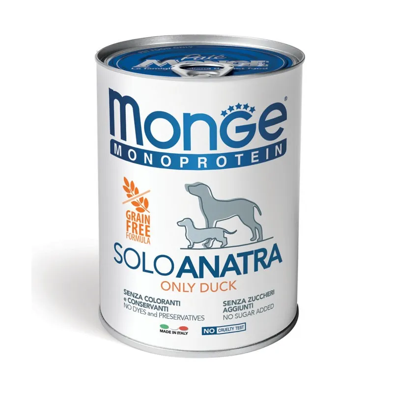 Monge Monoprotein konservai (antiena) 400g | AKVANAMAI