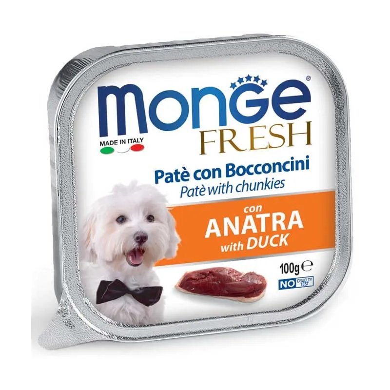 Monge Fresh paštetas šunims su antienos | AKVANAMAI