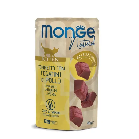 Monge Natural konservuotas pašaras kačiukams su | AKVANAMAI