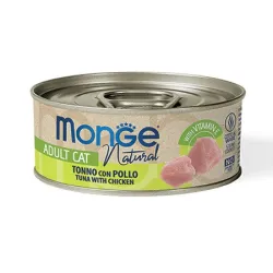 Monge kons. pašaras katėms su tuno ir vištienos | AKVANAMAI