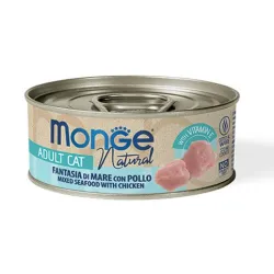Monge kons. pašaras katėms su gardžiomis jūros | AKVANAMAI