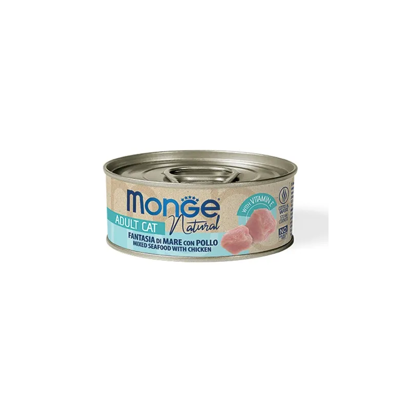 Monge kons. pašaras katėms su gardžiomis jūros | AKVANAMAI
