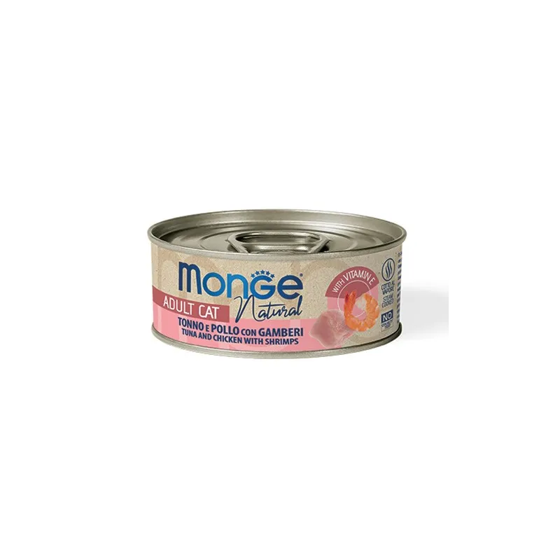Monge kons.pašaras katėms su tuno, vištienos ir | AKVANAMAI