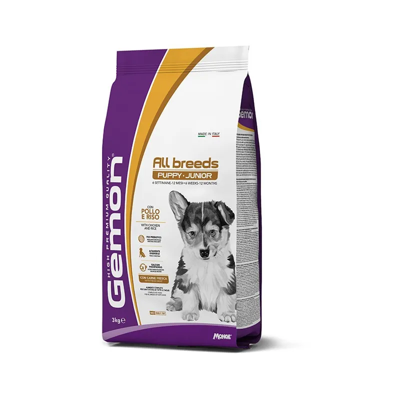 Gemon medium puppy visavertis pašaras jauniems | AKVANAMAI