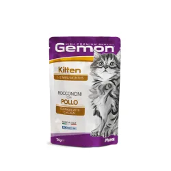 Gemon Kitten konservuotas pašaras jauniems kačiukams | AKVANAMAI