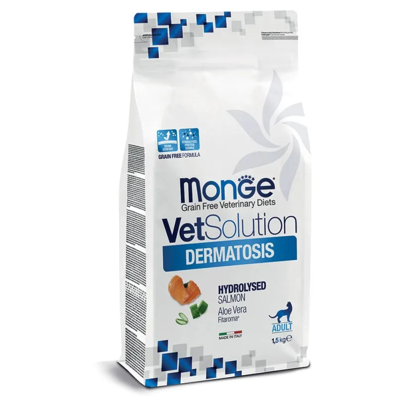 Monge VetSolution Cat Dermatosis 1,5kg | AKVANAMAI