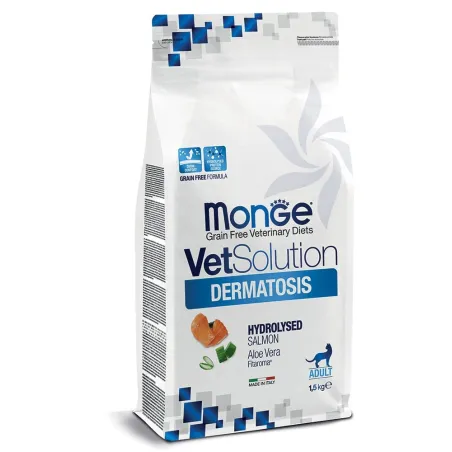 Monge VetSolution Cat Dermatosis 1,5kg | AKVANAMAI