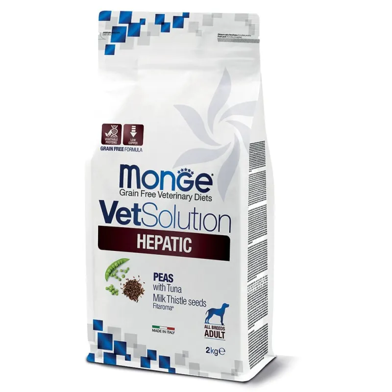 Monge VetSolution Dog Hepatic 12kg | AKVANAMAI