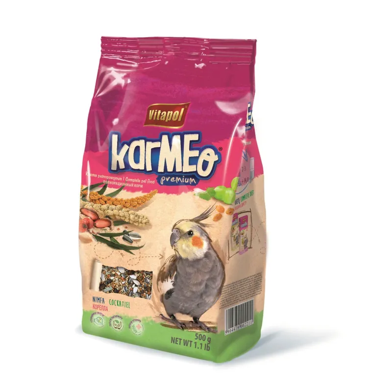 Vitapol visavertis lesalas papūgoms nimfoms 500g | AKVANAMAI