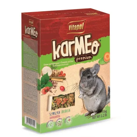 Vitapol visavertis pašaras šinšiloms 1kg | AKVANAMAI