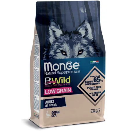 Monge BWild adult sausas pašaras suaugusiems šunims | AKVANAMAI