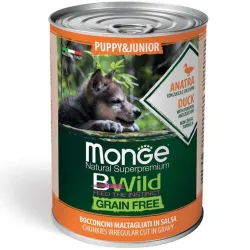 Monge BWild puppy konservuotas pašaras su antiena | AKVANAMAI