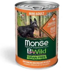 Monge Bwild mini adult konservuotas pašaras su | AKVANAMAI