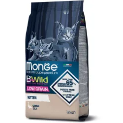 Monge BWild Kitten visavertis pašaras jauniems | AKVANAMAI