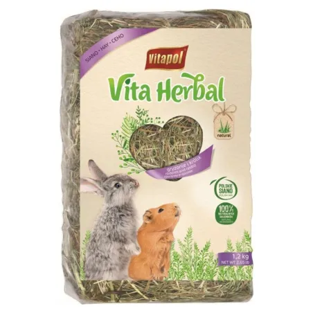 Vitapol natūralus šienas graužikams ir triušiams | AKVANAMAI