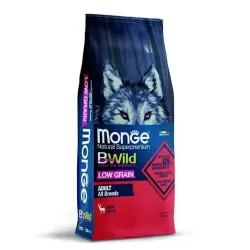 Monge BWILD All Breeds Adult susas pašaras šunims su | AKVANAMAI