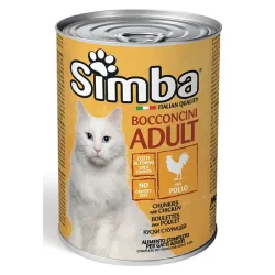 Simba konservuotas pašaras katėms su vištiena 415g | AKVANAMAI