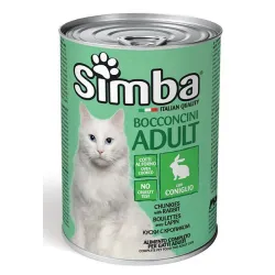 Simba konservuotas pašaras katėms su triušiena 415g | AKVANAMAI