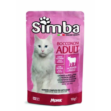 Simba konservuotas pašaras katėms su mėsa ir | AKVANAMAI