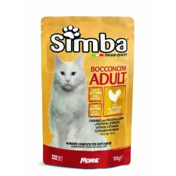 Simba konservuotas pašaras katėms su vištiena ir | AKVANAMAI