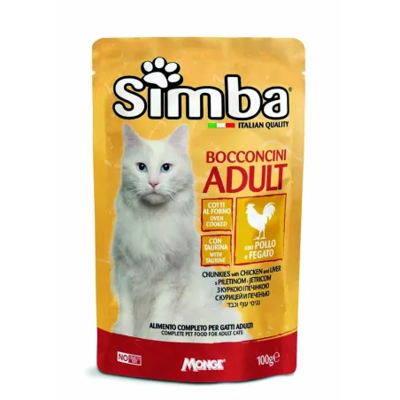 Simba konservuotas pašaras katėms su vištiena ir | AKVANAMAI