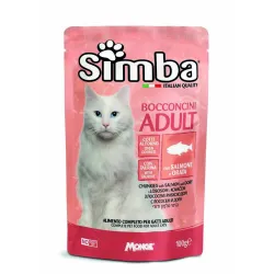 Simba konservuotas pašaras katėms su lašiša ir | AKVANAMAI
