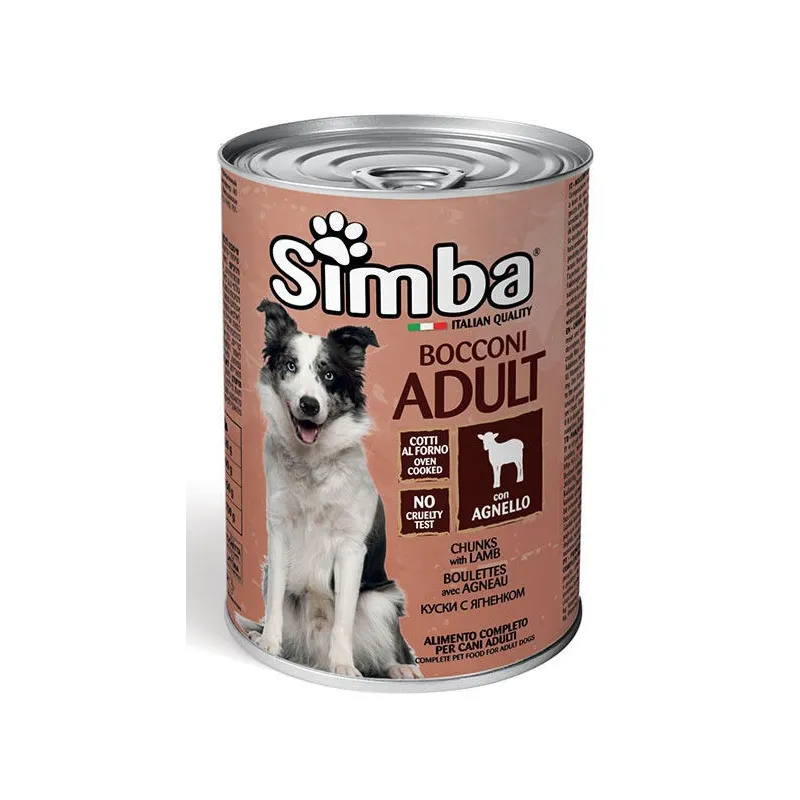 Simba Adult lamb visavertis konservuotas pašaras | AKVANAMAI